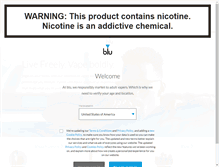 Tablet Screenshot of blu.com